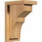 Ekena Millwork Monterey Smooth Corbel w/Backplate, Western Red Cedar, 5 1/2"W x 8"D x 12"H COR06X08X12MON01SWR - alternate 1